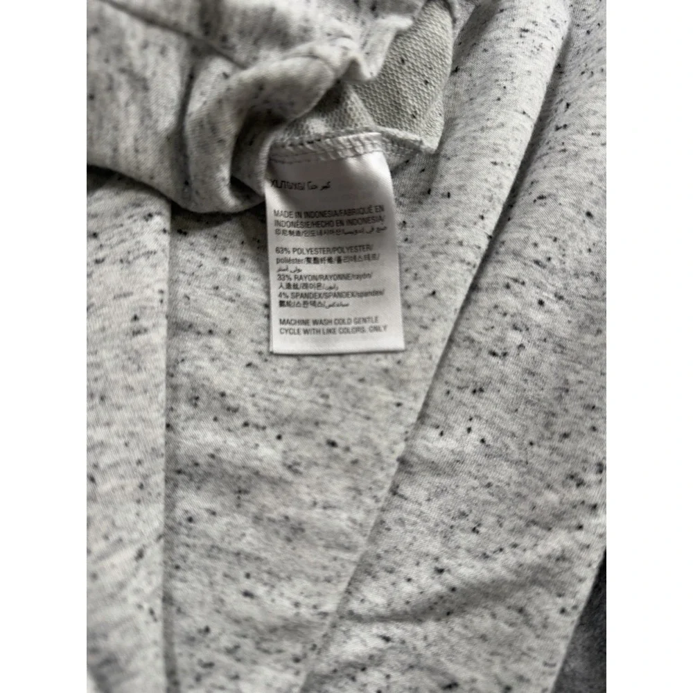 Alfani Intimates Men's XL Gray Speckled Jogger Lounge Pants Drawstring Cuffed